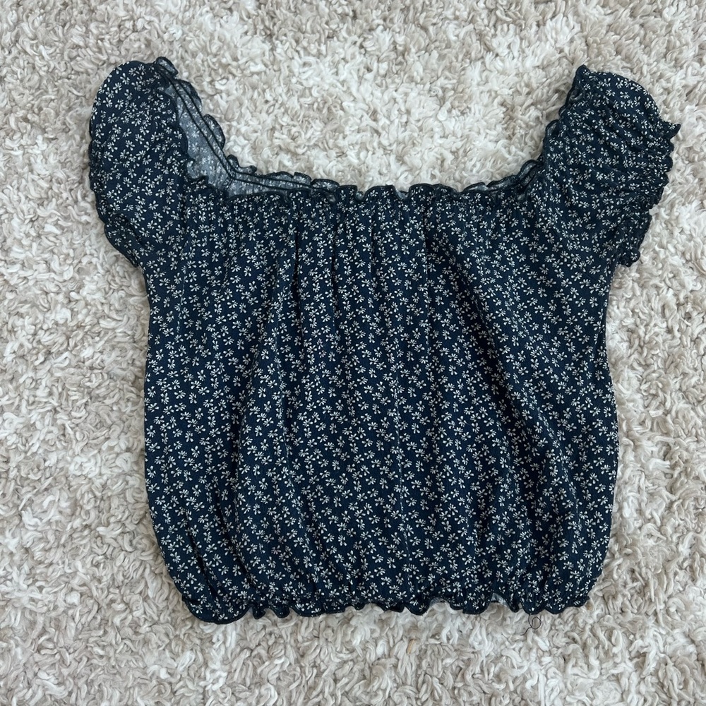 brandy melville floral top